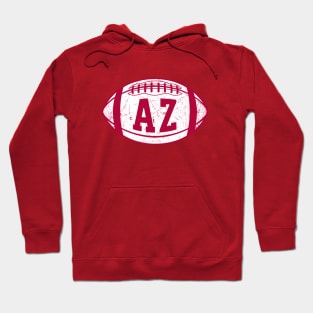 AZ Retro Football - Red Hoodie